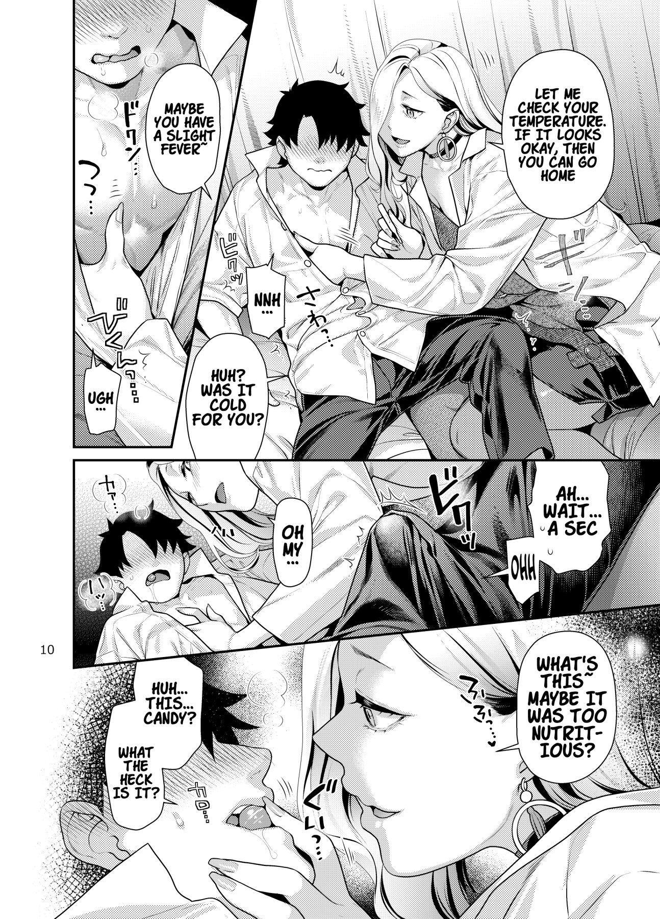 Hentai Manga Comic-Mrs. Snake at the nurse office-Read-8